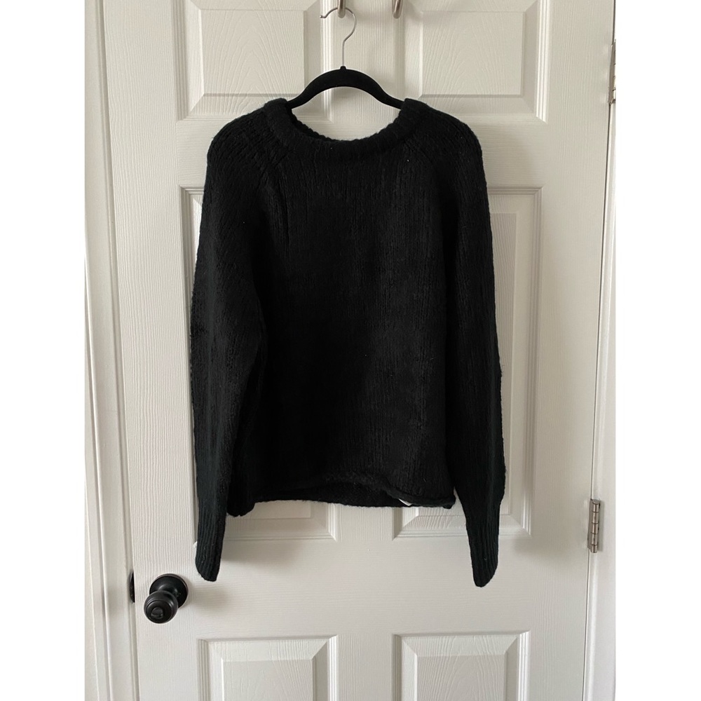 Missguided Petite Black Crew Neck Sweater - US 8